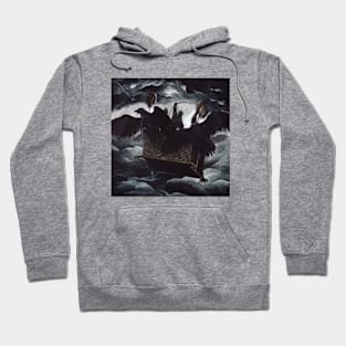 Deathspell Omega The Synarchy Of Molten Bones Album Cover Hoodie